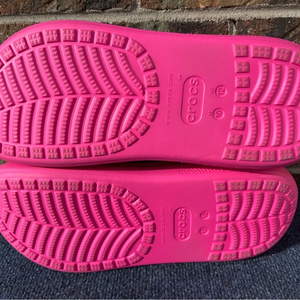 Barbie CROCS Women Size 12 Wedge New w/o tags - Picture 8 of 9